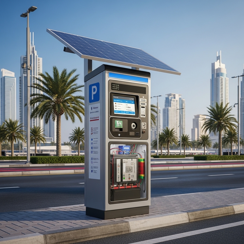 Solar Parking Machine