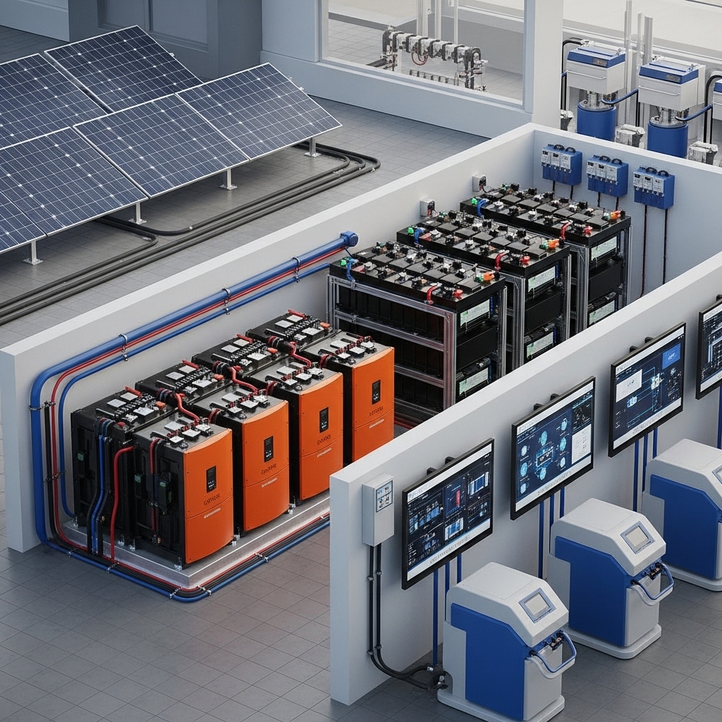 crytical care machine solar system