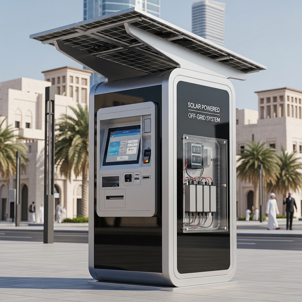 solar payment kiosk