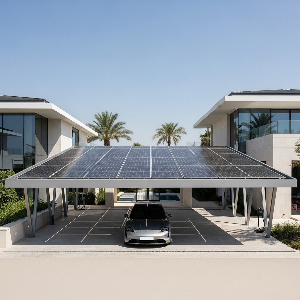 Modern Luxury Solar carport 2